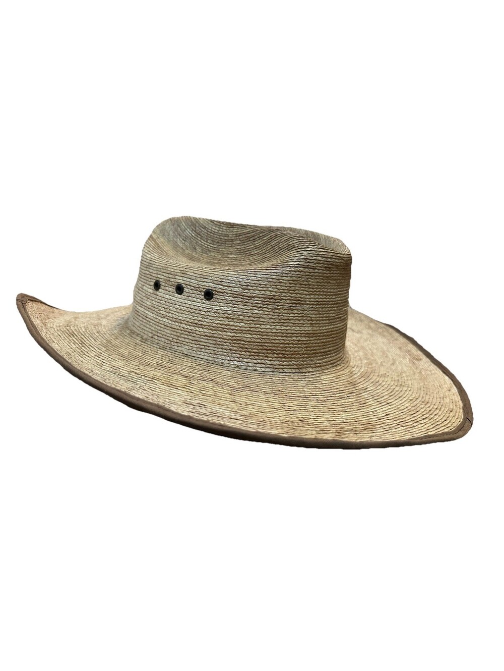 VTG Resistol Genuine Mexican Palm Cowboy Hat Western Ranch Rodeo 7 1/4